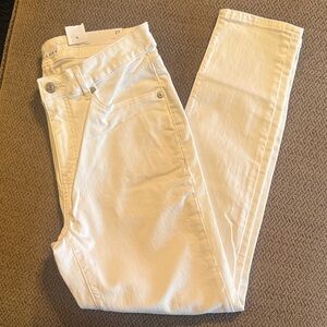 Loft- White Women's High-Rise Jeans - Size 27/4
